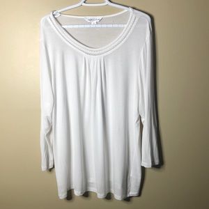 Pendleton 3/4 sleeve top